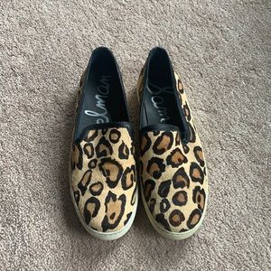 Sam Edelman Women's Leopard Print Slip-On Sneakers
